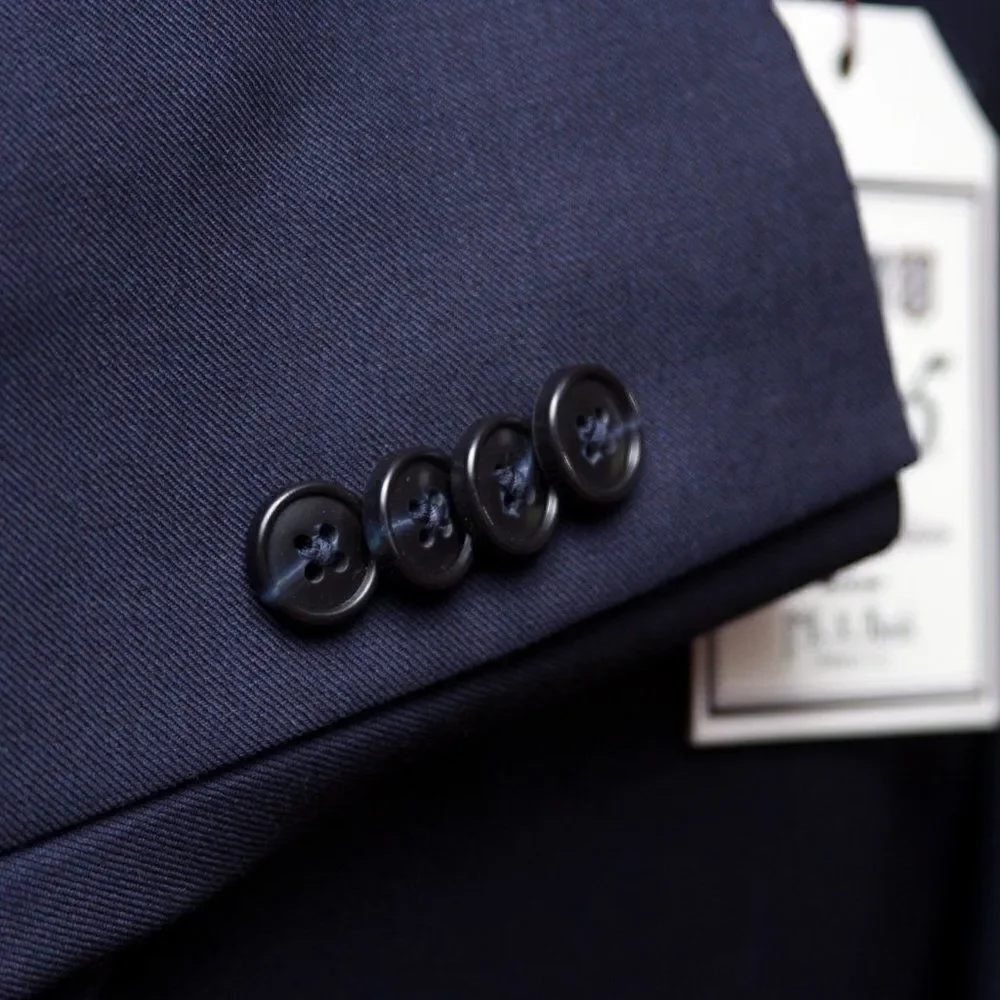 37/38R Jos A Bank 1905 Navy Sportcoat Blazer Custom‎ Made C080661